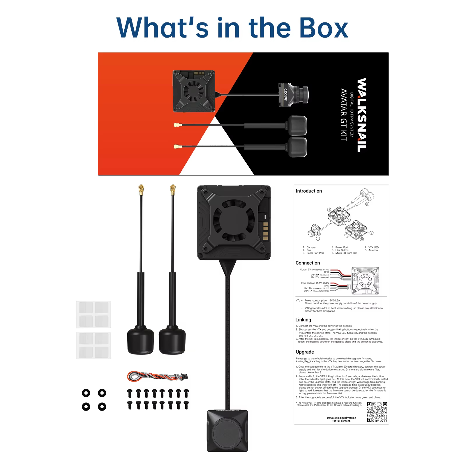 Caddx Walksnail Avatar GT Kit  - đánh giá và giá Drone Kit Fpv