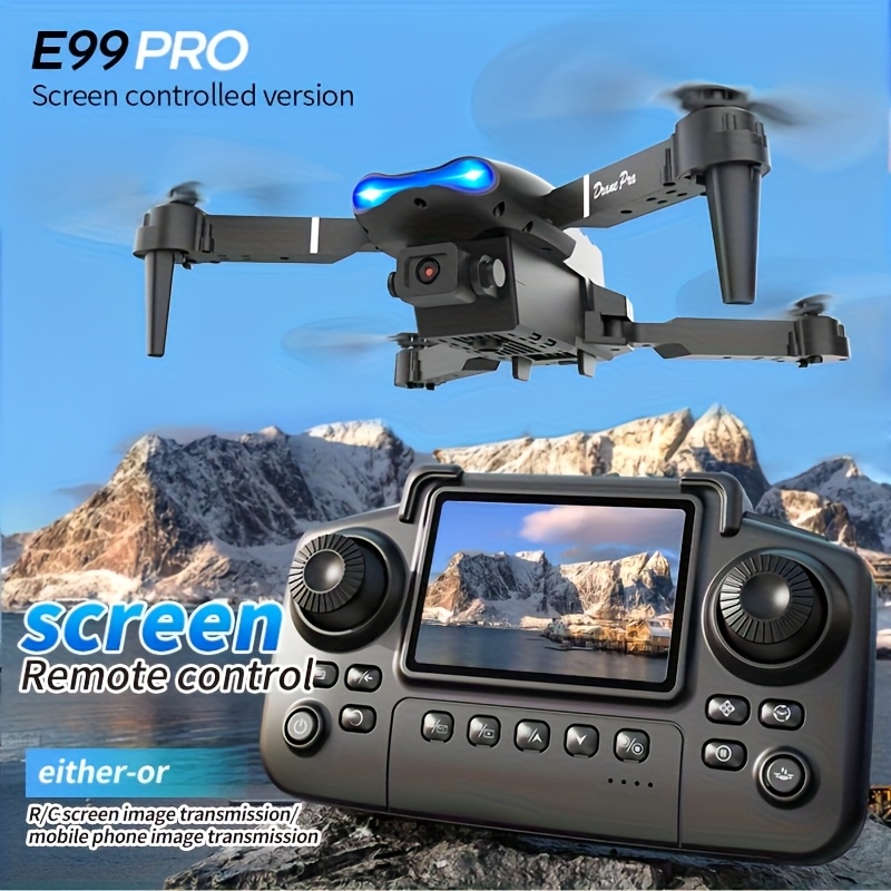 E99 PRO MAX Foldable Drone wit - đánh giá và giá Drone Kit Octocopter